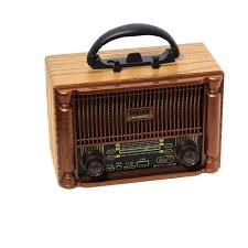 Radio Retro Vintage Recargable | Bluetooth, USB, AM/FM – Estilo Clásico con Tecnología Moderna (RADIO M-1932BT )