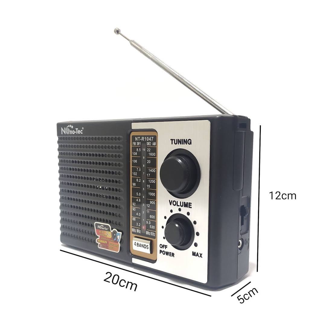 Frecuencias del Recuerdo radio estilo retro (NTR-1047