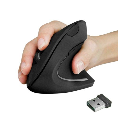 Mouse Ergonomico Recargable - Jftecno
