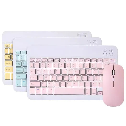 Combo De Teclado Y Mouse Inalambrico Bt