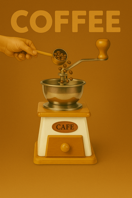 Café con historia: disfruta cada taza con un molino manual