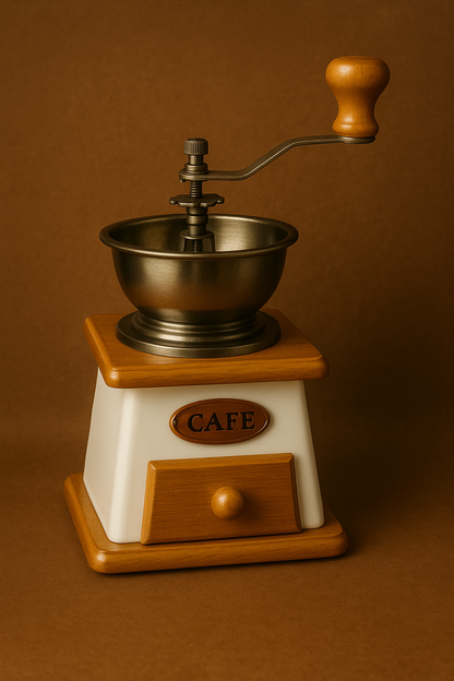 Café con historia: disfruta cada taza con un molino manual