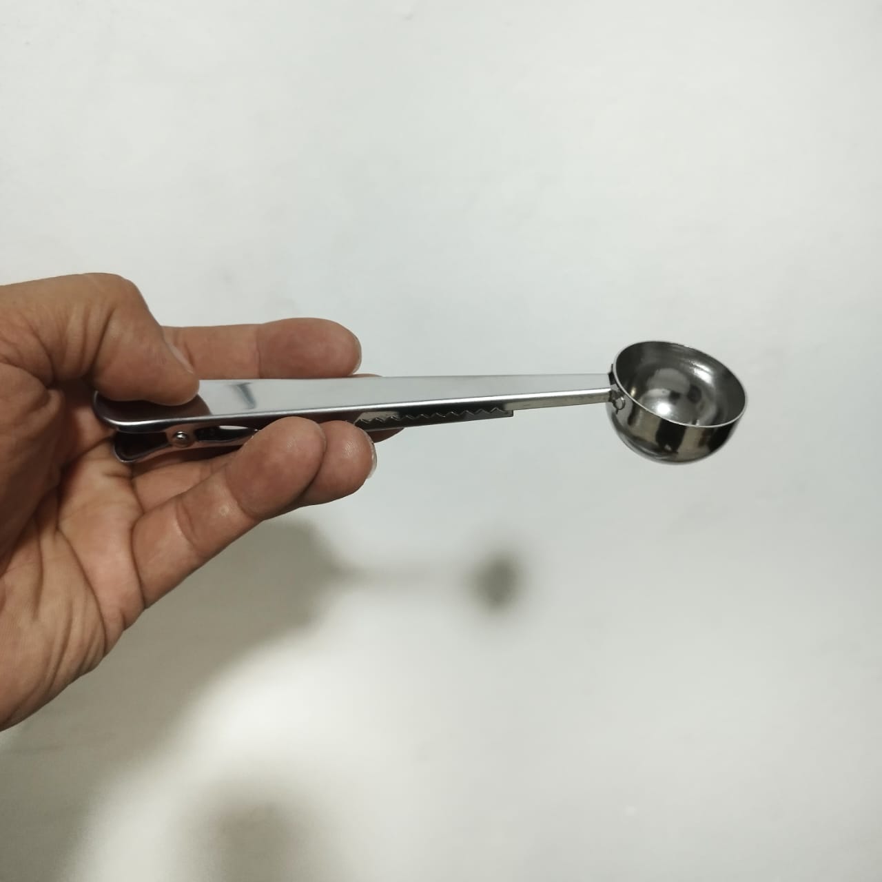 Cuchara Medidora Plateada - Jftecno