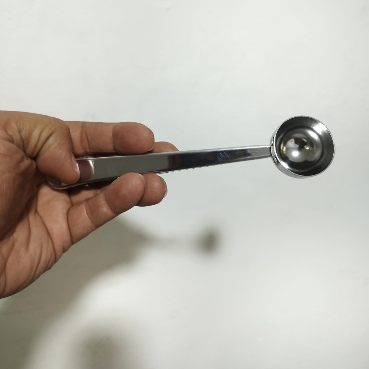 Cuchara Medidora Plateada - Jftecno