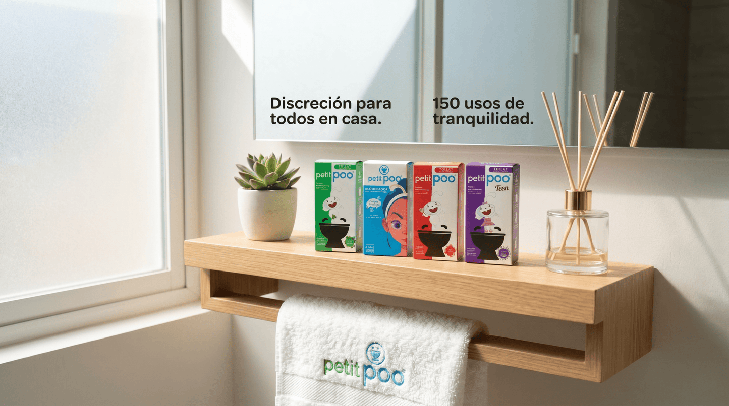 Petit Poo — Bloqueador de Olores para Baño - Jftecno