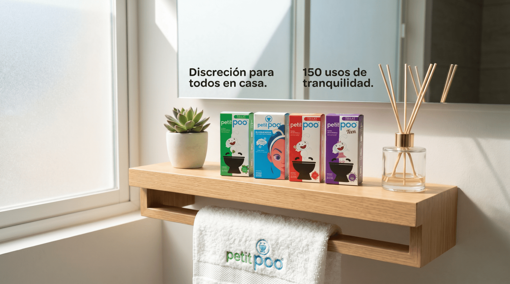 Petit Poo — Bloqueador de Olores para Baño - Jftecno